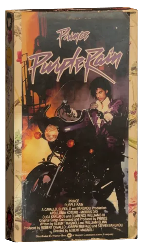Purple Rain VHS, Warner Home Video