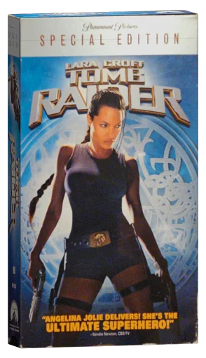 Lara Croft: Tomb Raider VHS, Paramount Pictures Home Entertainment