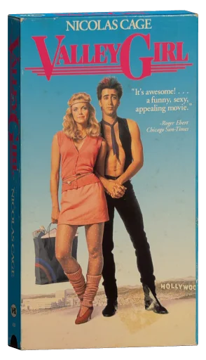 Valley Girl VHS, GoodTimes Home Video