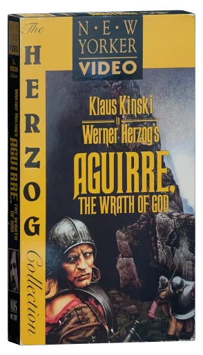 Aguirre, the Wrath of God VHS, New Yorker Video