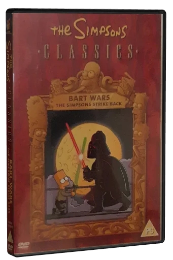 Bart Wars: The Simpsons Strike Back DVD cover