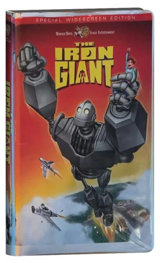 The Iron Giant VHS, Warner Bros. Family Entertainment