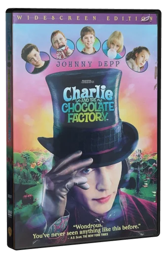 Charlie and the Chocolate Factory DVD, Warner Home Video