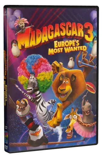 Madagascar 3: Europe's Most Wanted DVD, Twentieth Century Fox Home Entertainment