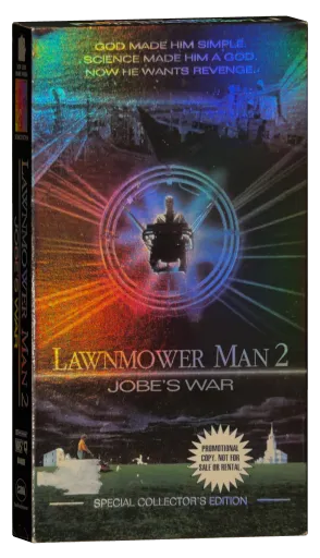 Lawnmower Man 2: Beyond Cyberspace VHS, New Line Home Video