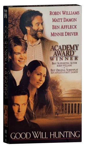 Good Will Hunting VHS, Miramax Home Entertainment