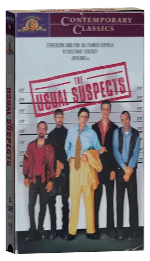 The Usual Suspects VHS, MGM Home Entertainment