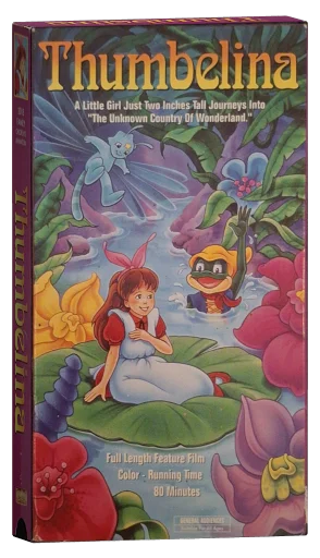 Thumbelina VHS cover