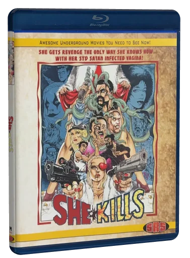 She Kills Blu-ray, SRS Cinema