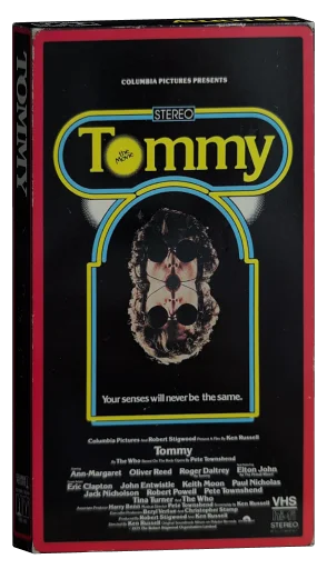 Tommy VHS, Columbia TriStar Home Video