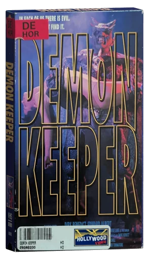 Demon Keeper VHS, New Horizons Home Video