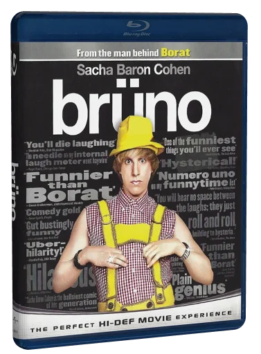 Brüno Blu-ray, Universal Studios