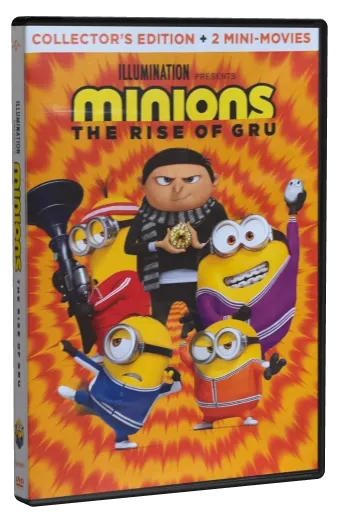 Minions: The Rise of Gru DVD, Universal Pictures