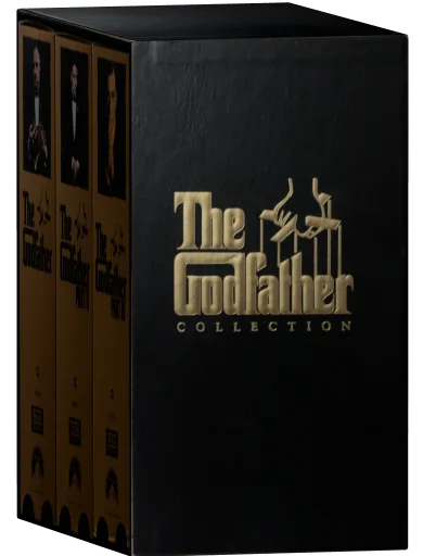 The Godfather Trilogy: 1901-1980 VHS, Paramount