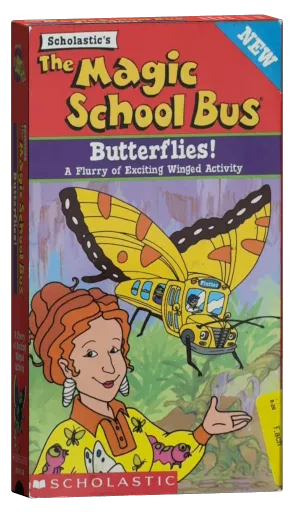 The Magic School Bus VHS cover