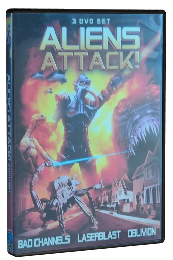 Aliens Attack! (3 Movie Collection) DVD cover