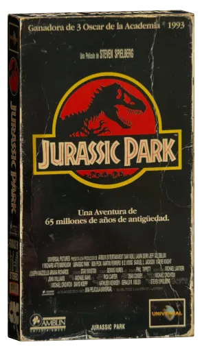Jurassic Park VHS, CIC Video y AVH