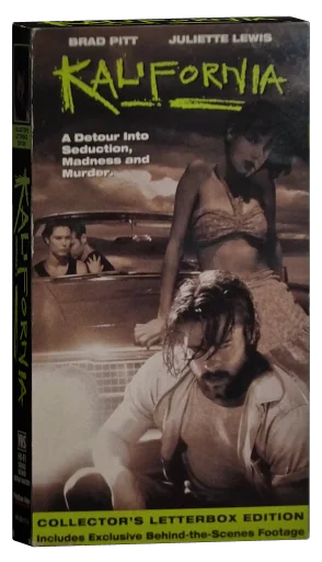 Kalifornia VHS cover