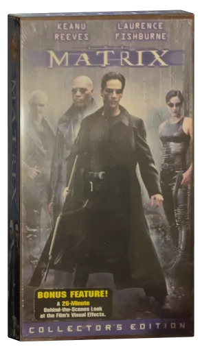The Matrix VHS, Warner Home Video