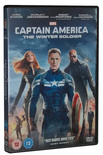 Captain America: The Winter Soldier DVD cover