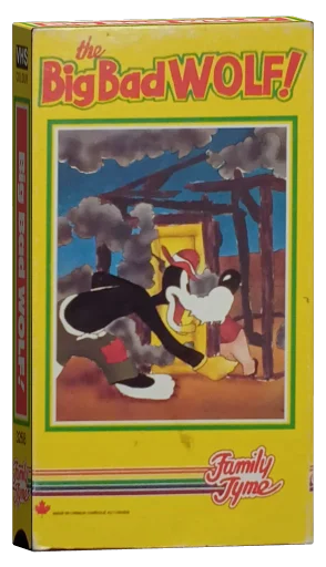 The Big Bad Wolf! VHS cover