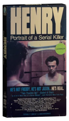 Henry: Portrait of a Serial Killer VHS, MPI Home Video