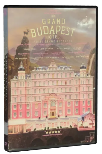 The Grand Budapest Hotel DVD, Fox Searchlight
