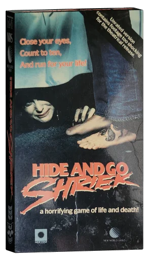 Hide and Go Shriek VHS, Malofilm Video