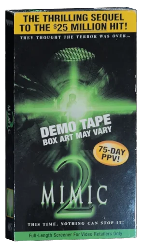 Mimic 2 VHS, Dimension Home Video