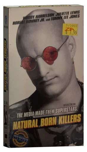 Natural Born Killers VHS, Warner Home Video