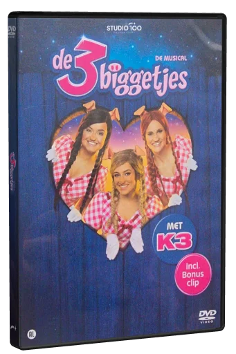 De 3 Biggetjes DVD cover