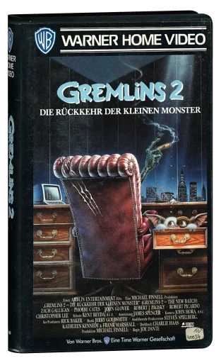 Gremlins 2: The New Batch VHS, Warner Home Video