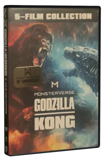 Monsterverse 5-Film Collection DVD cover