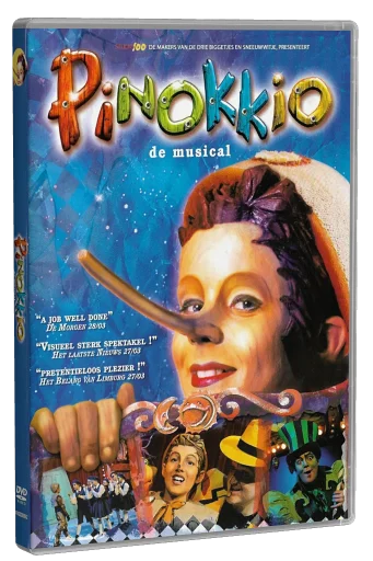 Pinocchio The Musical DVD, Studio 100