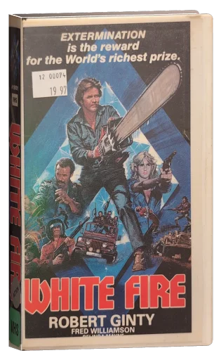 White Fire VHS cover