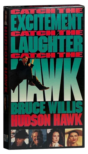 Hudson Hawk VHS, Columbia TriStar Home Video