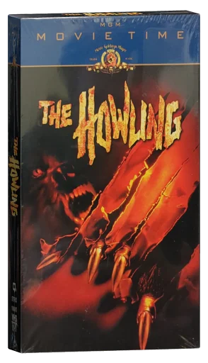 The Howling VHS, MGM Home Entertainment