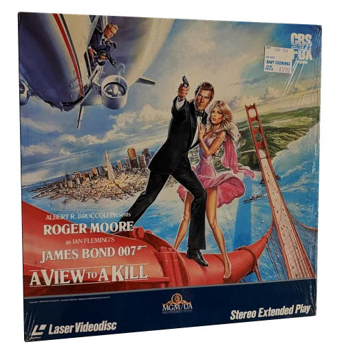 A View to a Kill Laserdisc, CBS/FOX Video