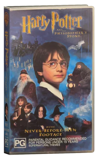 Harry Potter and the Philosopher's Stone VHS, Warner Home Video