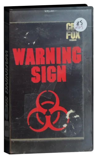 Warning Sign Betamax, Fox Video