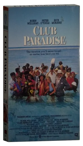 Club Paradise VHS, Warner Home Video