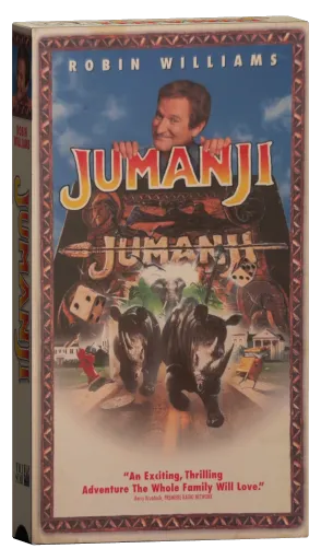 Jumanji VHS, Columbia TriStar Home Video