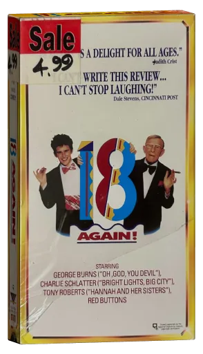 18 Again! VHS, Starmaker Entertainment