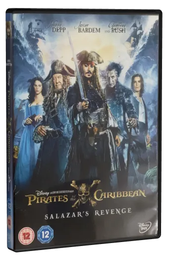 Pirates of the Caribbean: Dead Men Tell No Tales DVD, Walt Disney Home Video