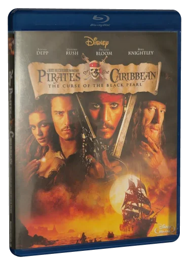 Pirates of the Caribbean: The Curse of the Black Pearl Blu-ray, Disney
