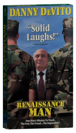 Renaissance Man VHS, Touchstone Home Video