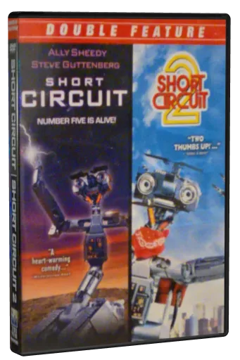 Short circuit 1 & 2 DVD cover