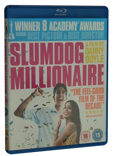 Slumdog Millionaire Blu-ray cover