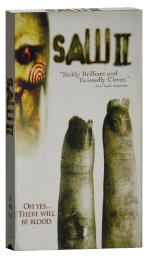 Saw II VHS, Lions Gate Home Entertainment