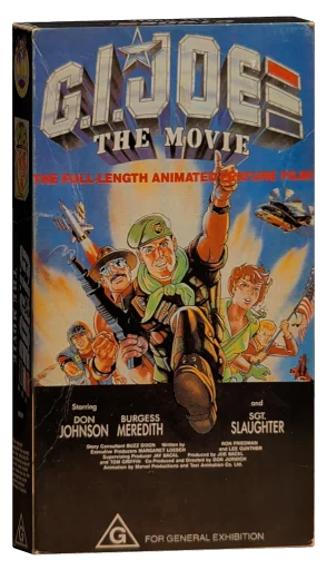 G.I. Joe: The Movie VHS, Family Home Entertainment